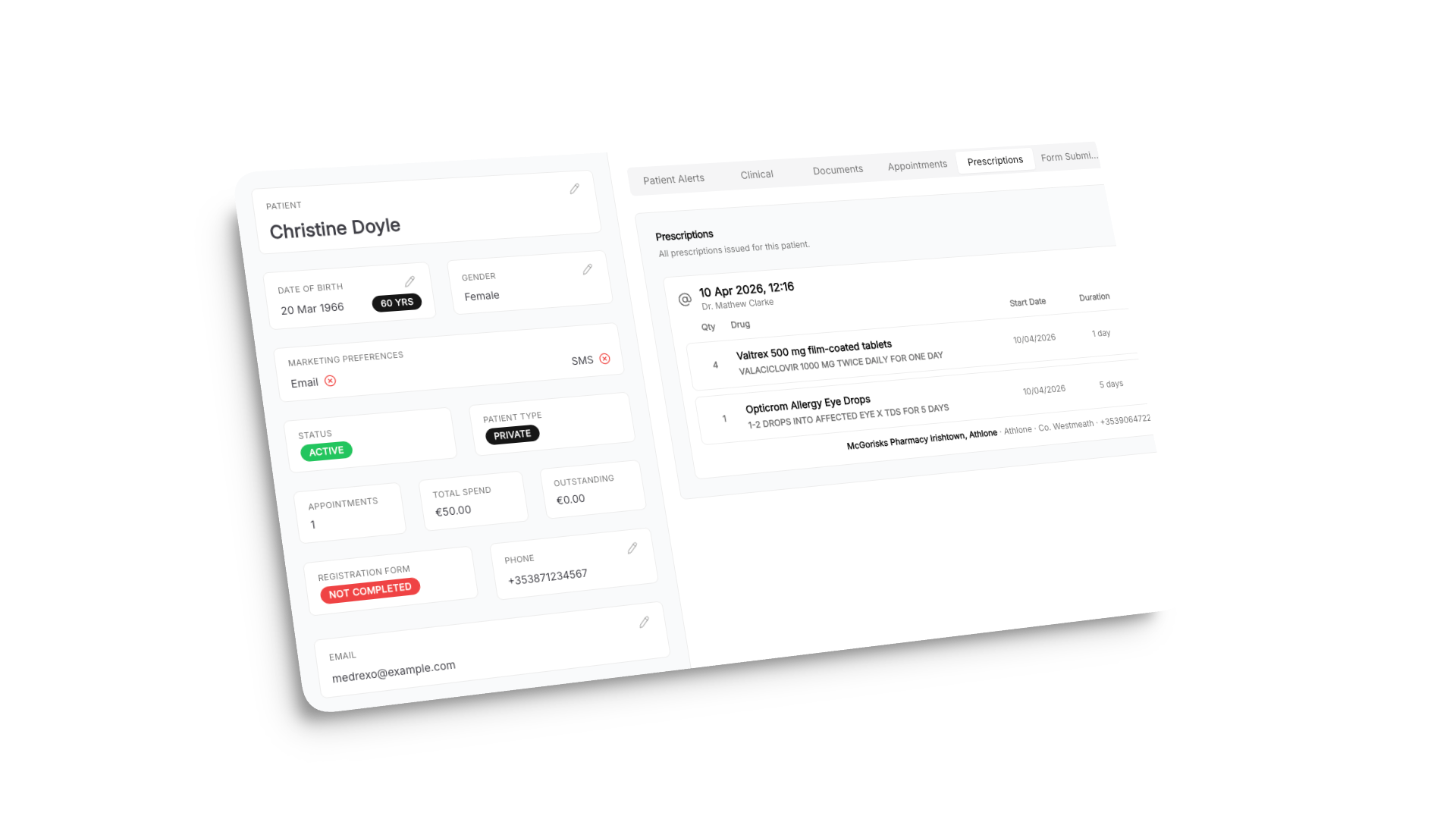 Patients overview